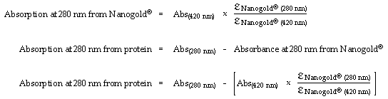 Absorbance due to protein (3k)